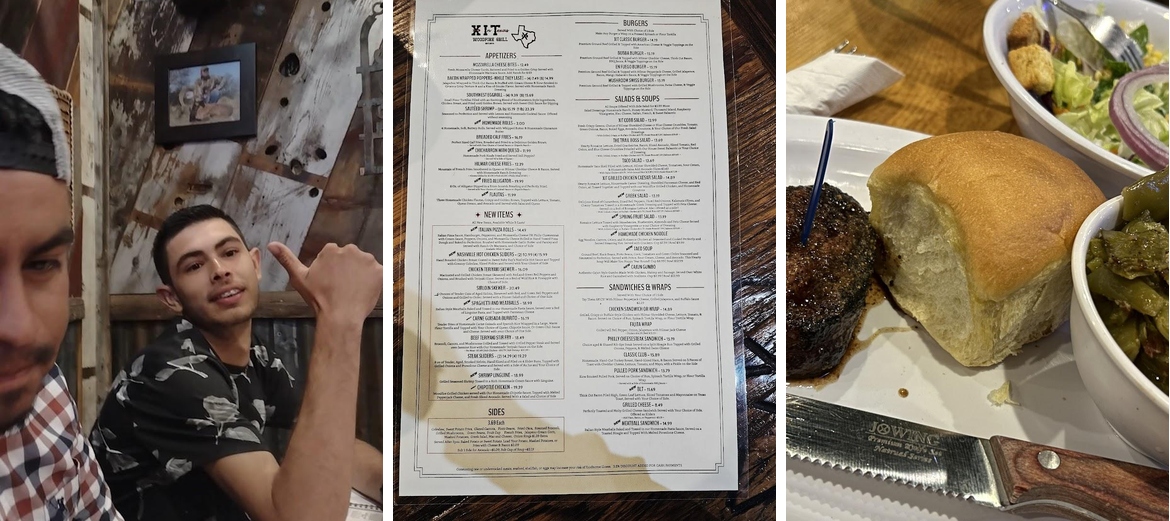 XIT Woodfire Grill Menu
