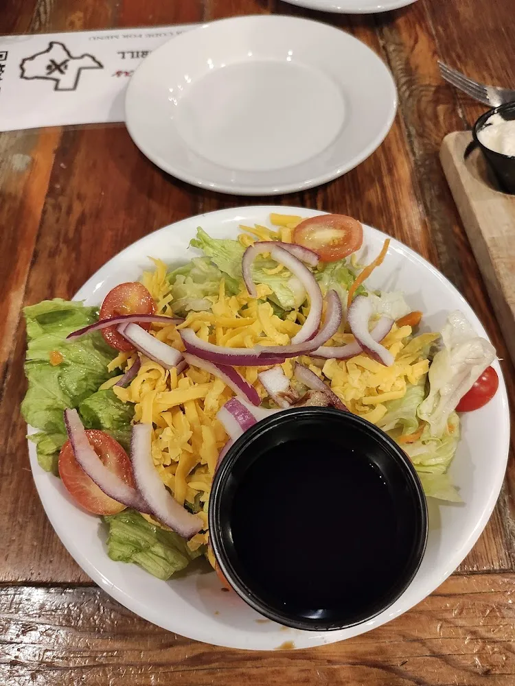 Dinner Salad with Balsamic Vinaigrette Dressing